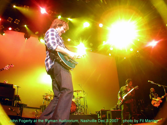 John Fogerty at the Ryman Auditorium in Nashville, TN Dec. 5 2007